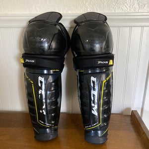 Senior CCM Tacks 9080 15" Shin Pads (Used)