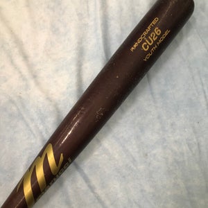 2020 Marucci CU26 Maple Bat BBCOR Certified Maple 31" (Used)