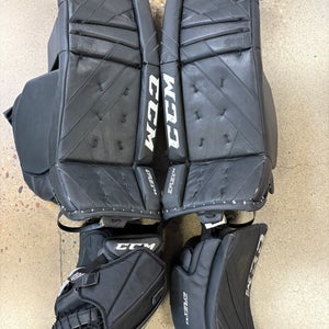 Black 31+1" Senior CCM Eflex 5.9 Goalie Full Set Regular (Used)