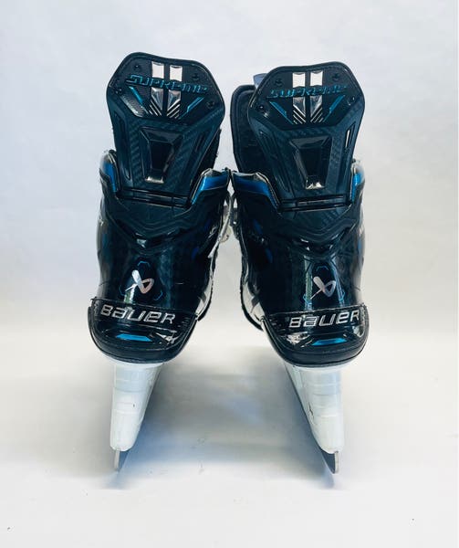 Bauer Supreme Power X Control Mach Blue Skates Bauer Supreme Mach (Blue) Pro Stock Skates - Size 7.5, Fit 2  main image 3
