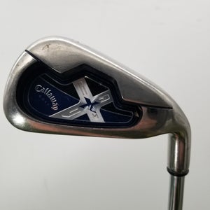 2007 CALLAWAY X18 4 IRON UNIFLEX CALLAWAY STOCK STEEL 38.5" GOOD