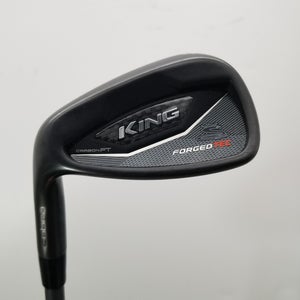 LEFTY 2018 COBRA KING FORGED TEC BLACK PITCHING WEDGE STIFF FUJI PRO 95 VERYGOOD