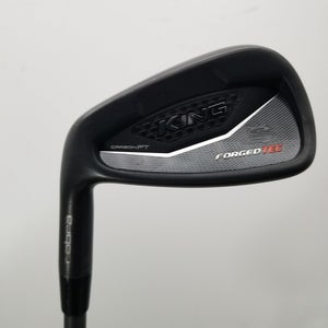LEFTY 2018 COBRA KING FORGED TEC BLACK 8 IRON STIFF FUJIKURA PRO 95 BLACK GOOD