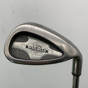 2000 CALLAWAY STEELHEAD X14 PRO SERIES PITCHING WEDGE STEEL WEDGEFLEX 35.5" FAIR