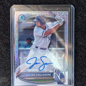 Bowman Chrome Topps Certified Autograph Issue 2025 Rookie Jac Caglianone Auto (BMA-JC)