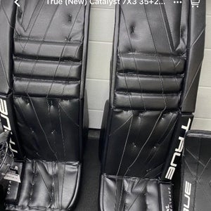 2023 35" True Catalyst 7x3 Goalie Leg Pads (New)