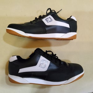 Men's Size M 10.5 Wide Width (W 11.5) Footjoy Golf Shoes (Used) Spikeless
