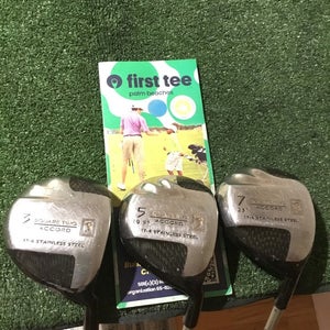 Square Two Ladies Accord LPGA Woods Set (3W, 5W, 7W) Graphite Shafts
