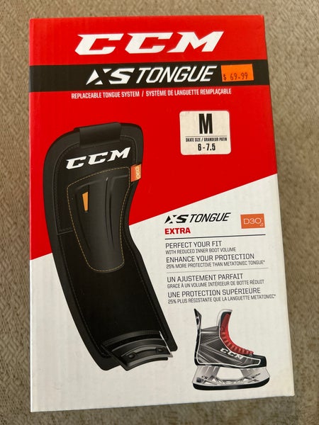 CCM XS Replaceable Tongue Medium Extra New!