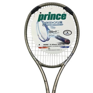 Used Prince ATTACK 1050 OS Adult Tennis Racquet Tan 4 1/2" 11347-S000248257