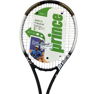 Used Prince AIR O TT BANDIT Adult Tennis Racquet Black 4 1/2" 11347-S000248234
