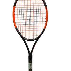 Used Wilson BURN 100 Adult Tennis Racquet Orange 4 1/4" 11347-S000248239