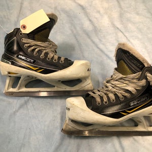 Intermediate Bauer Total One NXG Hockey Goalie Skates Regular Width Size 5 (Used)