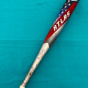 2025 Louisville Slugger Atlas Alloy Bat BBCOR Certified (-3) Alloy 30 oz 33" (Used)