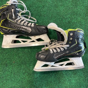 Senior Bauer GSX Hockey Goalie Skates (Regular) | Size: 7.5 (Used)