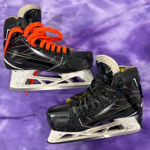 Intermediate Bauer Supreme 1S Hockey Goalie Skates Regular Width 6.5 (Used)