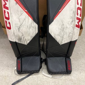 Senior CCM Axis 2 Goalie Leg Pads Pro Stock | 34" + 1