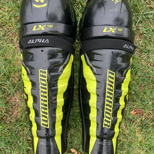 Senior Warrior Alpha LX 40 Shin Pads 16" (Used)