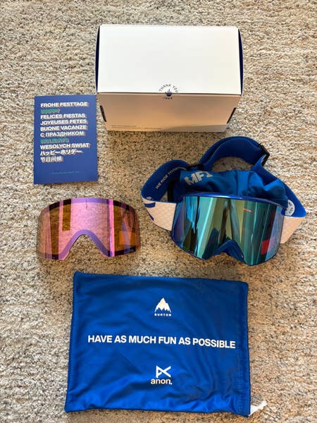 ANON M6 非売品 UNRELEASED* 25/26 Anon M6 Exclusive Jake Blue Colorway Snowboard