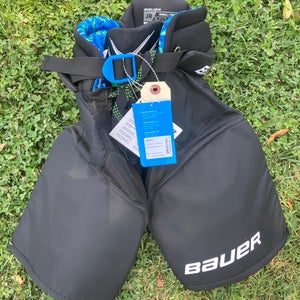 Black Junior Small Bauer x Hockey Pants (New)