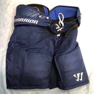 Blue Junior Medium Warrior Covert QRE Pro Hockey Pants (Used)