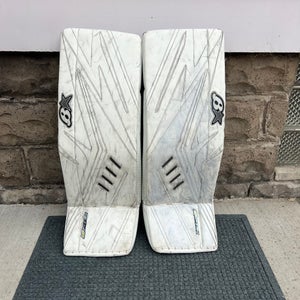 Used  Brian's OPTiK 2 Goalie Leg Pads 33+1 Max
