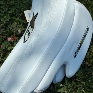 White Youth Brian's NetZero 2 Regular Goalie Blocker