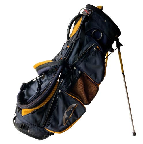 Sun Mountain Glacier Black 7-Way Lightweight Club Carrying Bag w/Straps & Stand