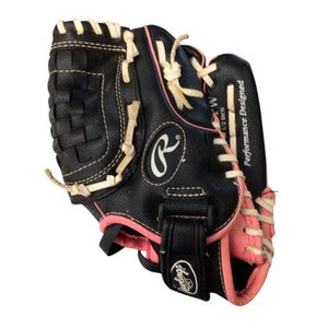 Used Rawlings PL105PW BB/SB Glove RH Throw Black 10 1/2" 11760-S000076642