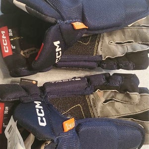 CCM Tacks AS-V gloves junior size 12 navy