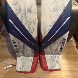 36"  2023 Bauer Hyperlite Goalie Leg Pads (Used)