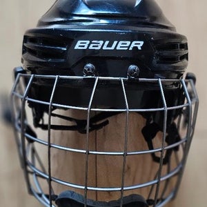 Bauer IMS 5.0 Helmet with a facemask (Used)