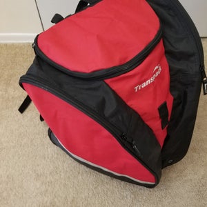 Transpack Edge Red Alpine Ski Boot Backpack Bag with Product Tags