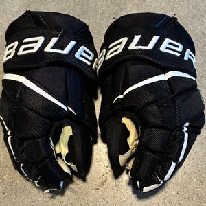 Used Black Bauer Vapor 3X Pro Gloves Size 13"