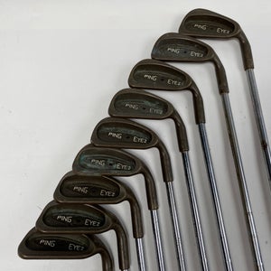 Ping Eye 2 Beryllium Copper Iron Set 3-PW+SW Black Dot Karsten Regular Steel RH
