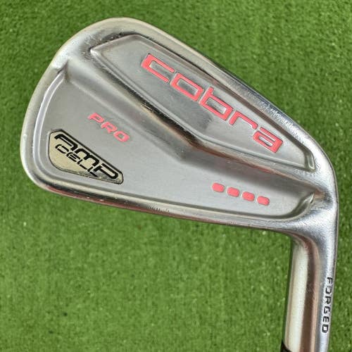 Cobra Amp Cell Pro Forged 4 Iron Project X 6.5 Extra Stiff Flex RH 39
