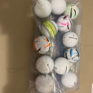 TaylorMade Balls 12 Pack (1 Dozen) (Used)