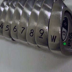 Ping I3 + Blade Iron Set 3-PW Green Dot (Steel Dynamic Gold, X-STIFF) Golf Clubs