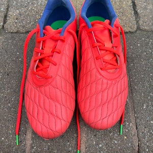 Red Under Armour Soccer Cleats