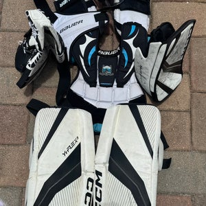 22"  YOUTH Goalie FULL SET CCM Bauer MIX