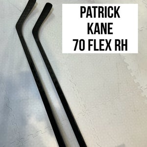 Senior(2x)Right Kane 70 Flex ProBlackStock™ Unbranded Pro Stock Hockey Sticks