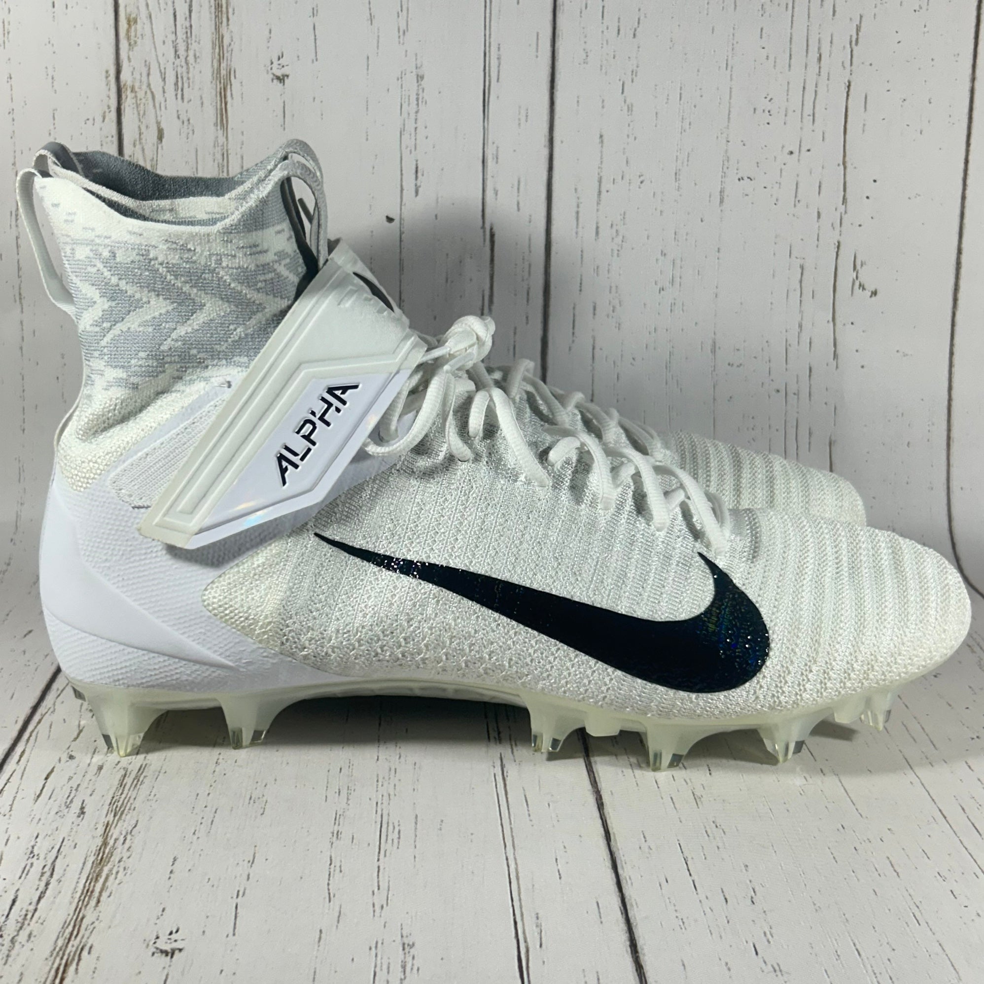 Nike Alpha Menace Elite 2 Size Men\'s 14 Football Cleats White BV3298-100 Amazon.com | Nike New Men main image 3