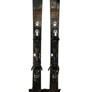 Used 2024 Elan Wingman 86 Black Edition Skis With Bindings Size: 166 (Option USKI250362)