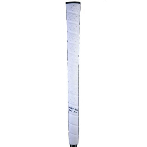 Tacki-Mac Itomic Wrap Grip (WHITE, Standard, .580) Black Cap Golf NEW