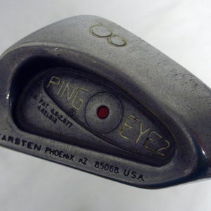 Ping Eye 2 8 Iron Red Plus-No-Plus (Steel, ZZ-Lite, Stiff) 8i Eye2 Golf Club