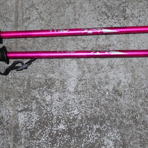Ski poles Telescopic adjustable Collapsible kids dowhill  32- 42"