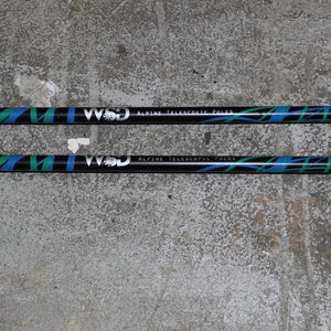 Kids Ski poles Telescopic adjustable Collapsible kids dowhill  32- 42"
