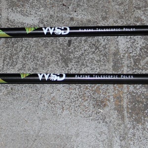 Kids Ski poles Telescopic adjustable Collapsible kids downhill  alpine 32- 42"