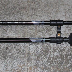 used Kids Ski poles Telescopic adjustable Collapsible kids downhill  alpine 32- 42"