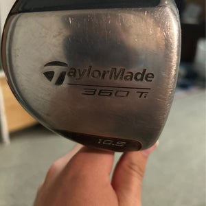 Men's TaylorMade 360 TI Left Hand Driver Regular Flex 10.5 Loft (Used)